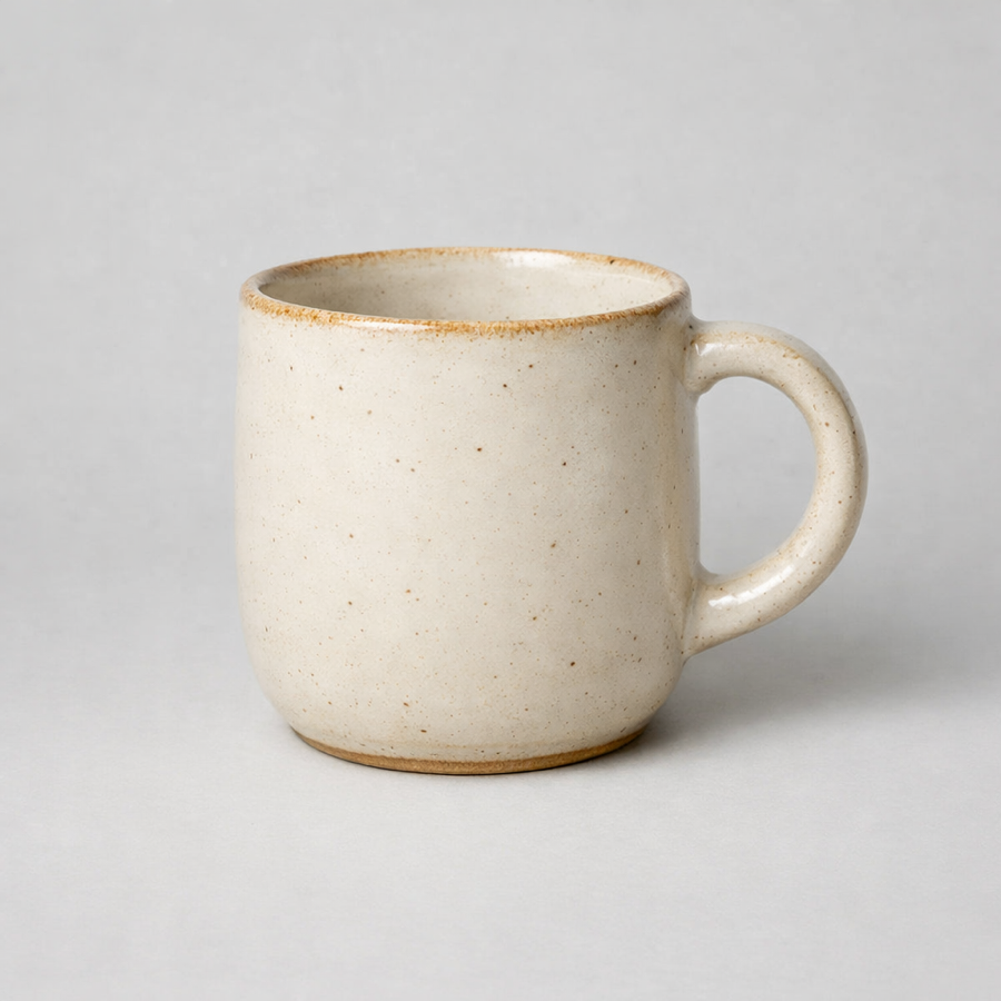 Ceramic mug source image used for image-to-3D generation